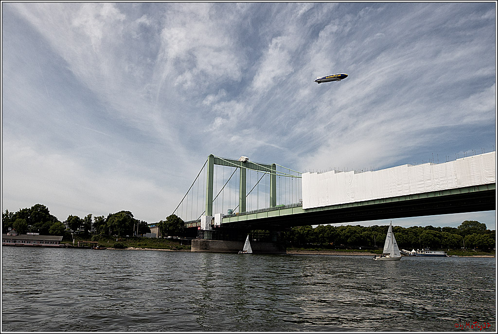 100 Jahre Rheinwoche 2022 - 1. Wettfahrt Porz - Hitdorf, 03.06.2022,